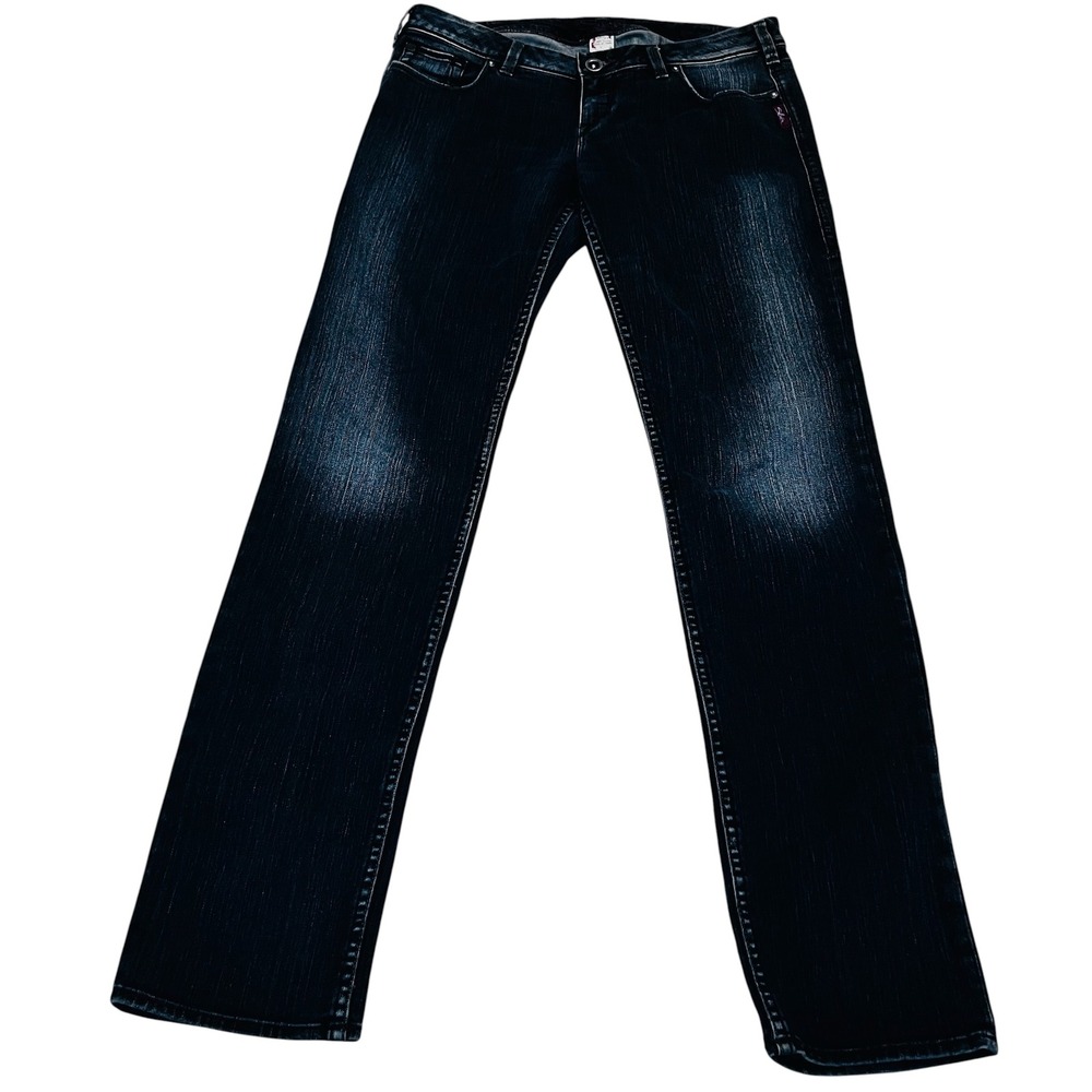 Silver Sienna Jeans‎ Women's 31/33 Dark Wash Straight Leg Low Rise